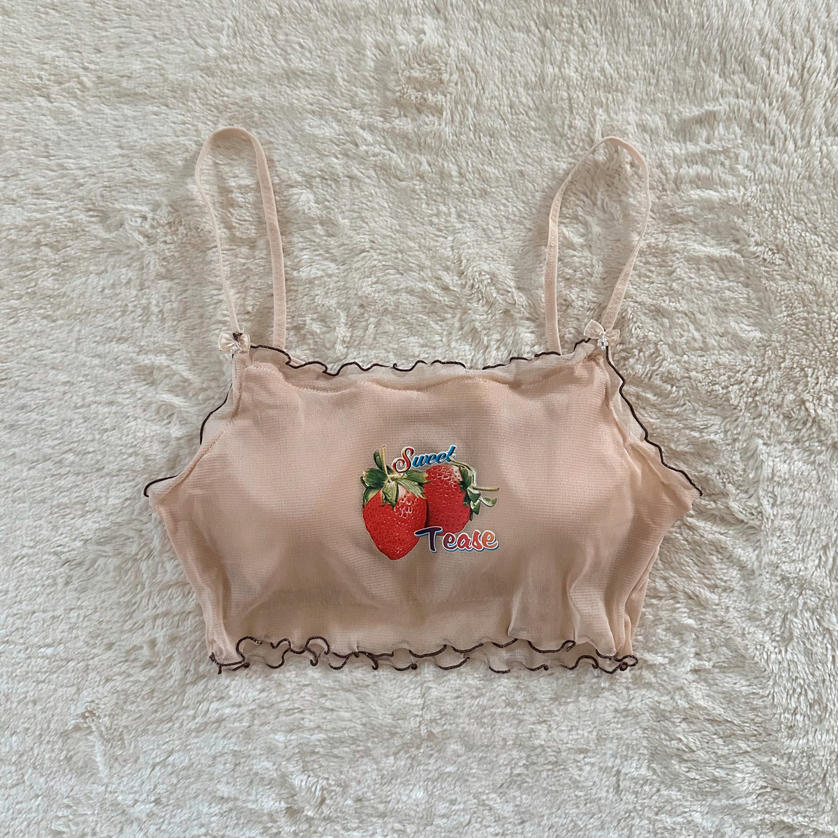 2000's sweet tease bra top