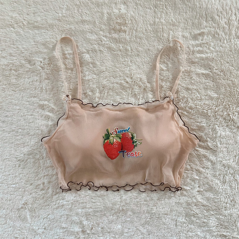 2000's sweet tease bra top