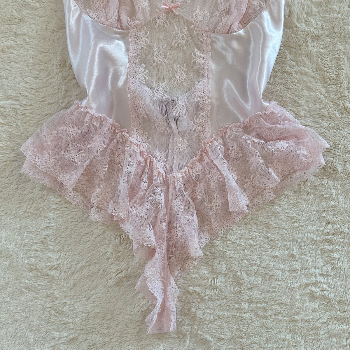 1990's pearly pink teddy