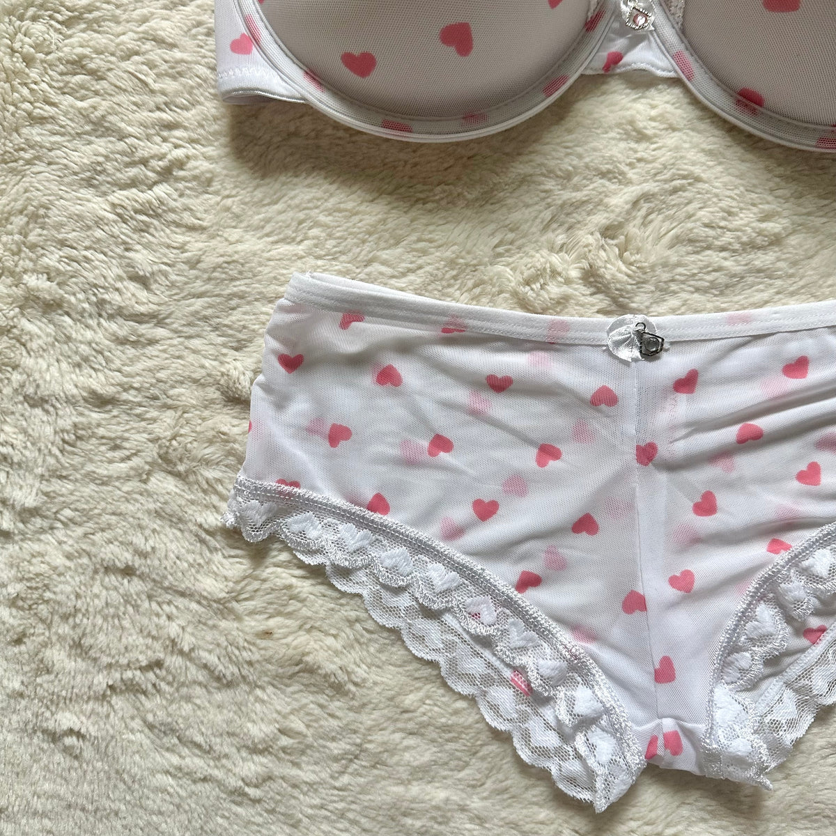 2000's heartbreaker bra + panty set