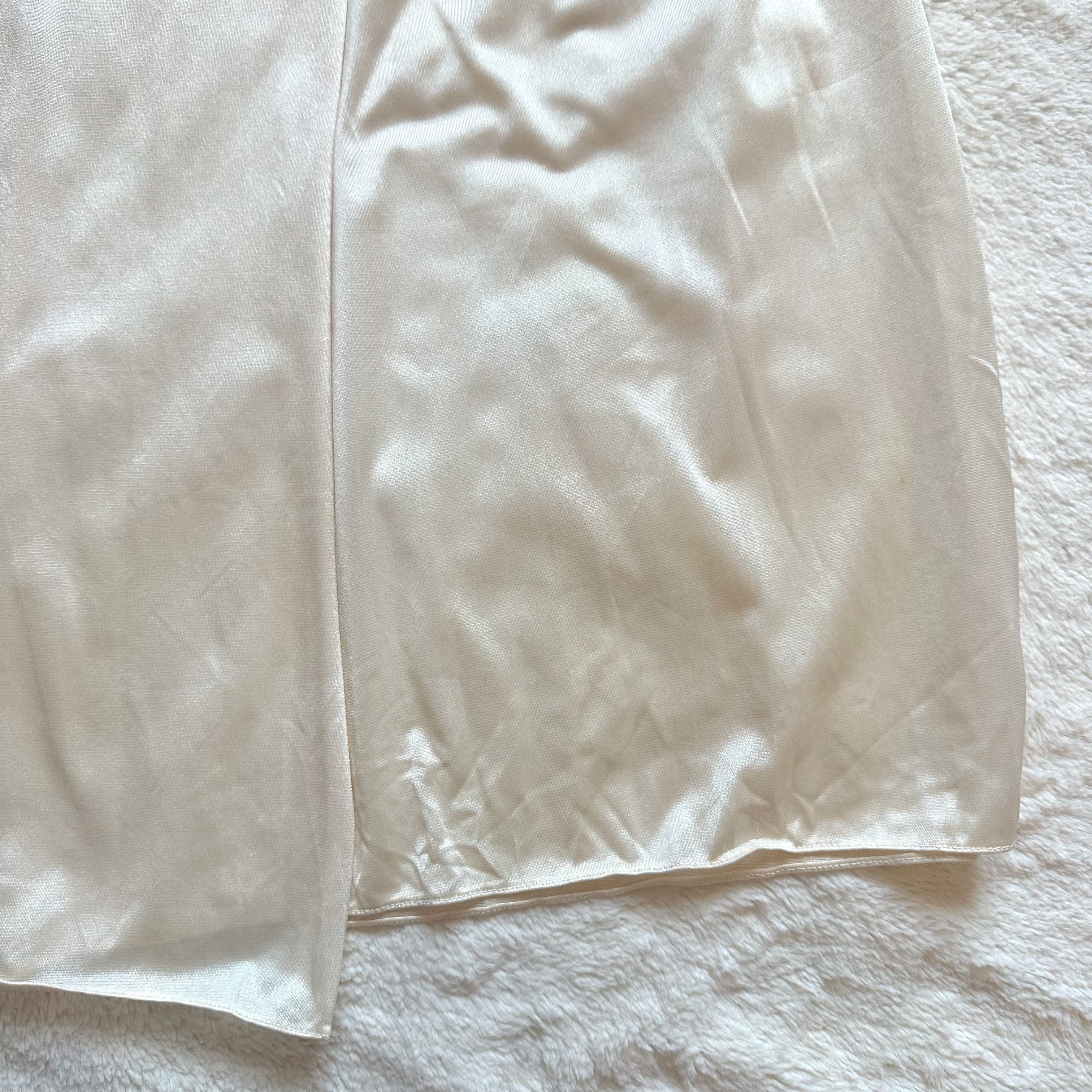 1990's lilac & cream negligee set