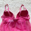 2000's coquette blossom babydoll slip dress