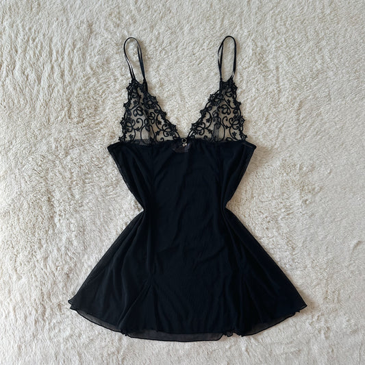 2006 midnight charm slip dress
