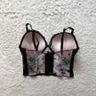 2021 midnight garden push-up bra top