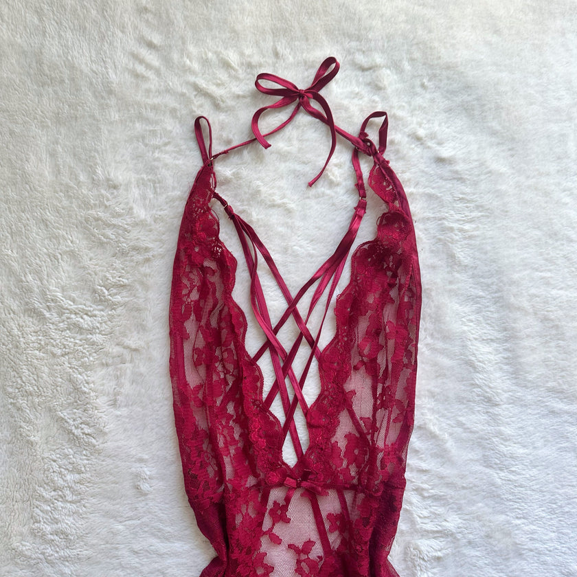 velvet bramble slip dress