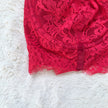 2016 merry merlot lace bra top