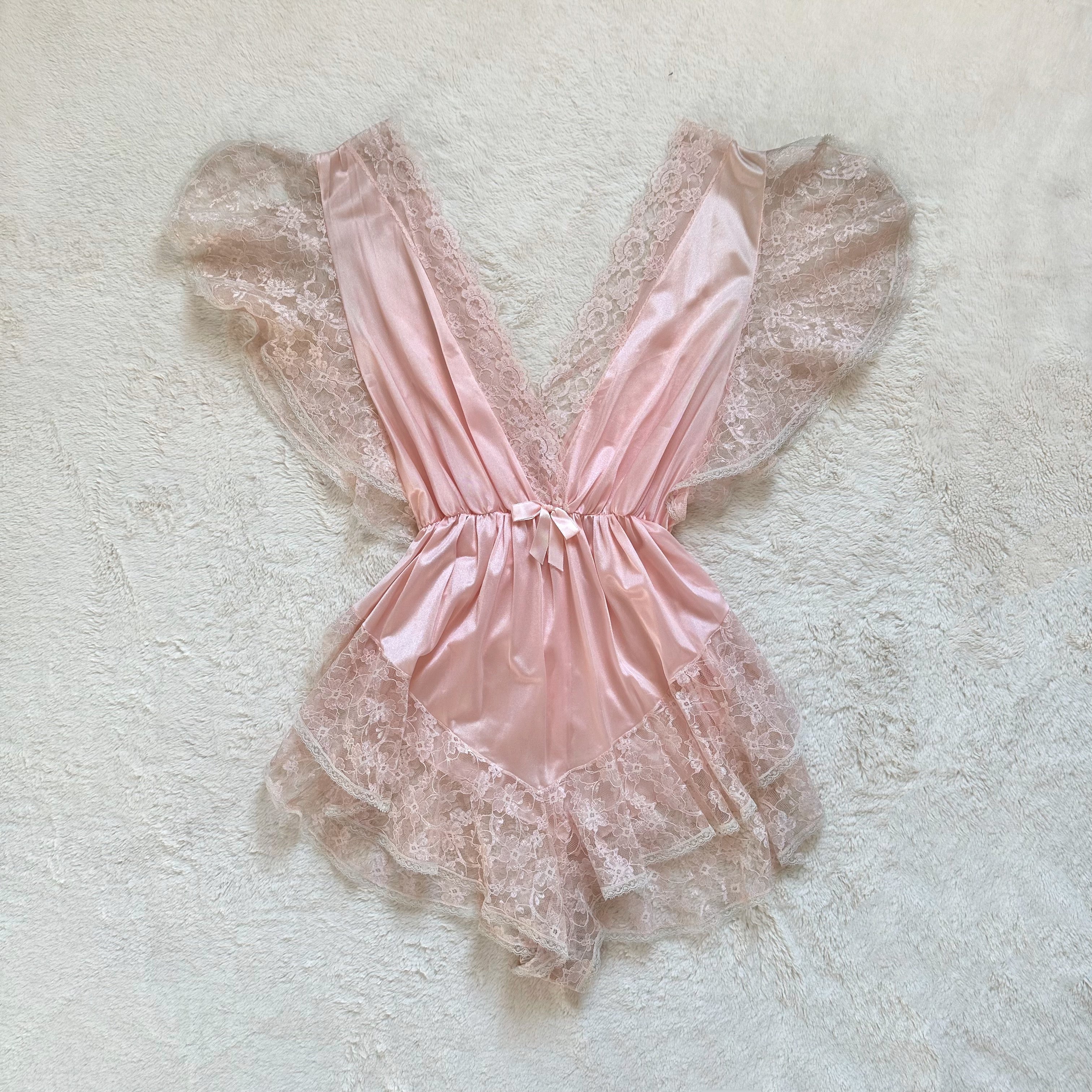 1980's blush whimsy teddy