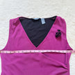 1990's plum rose top