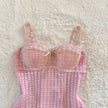 2000's candy hearts bustier set