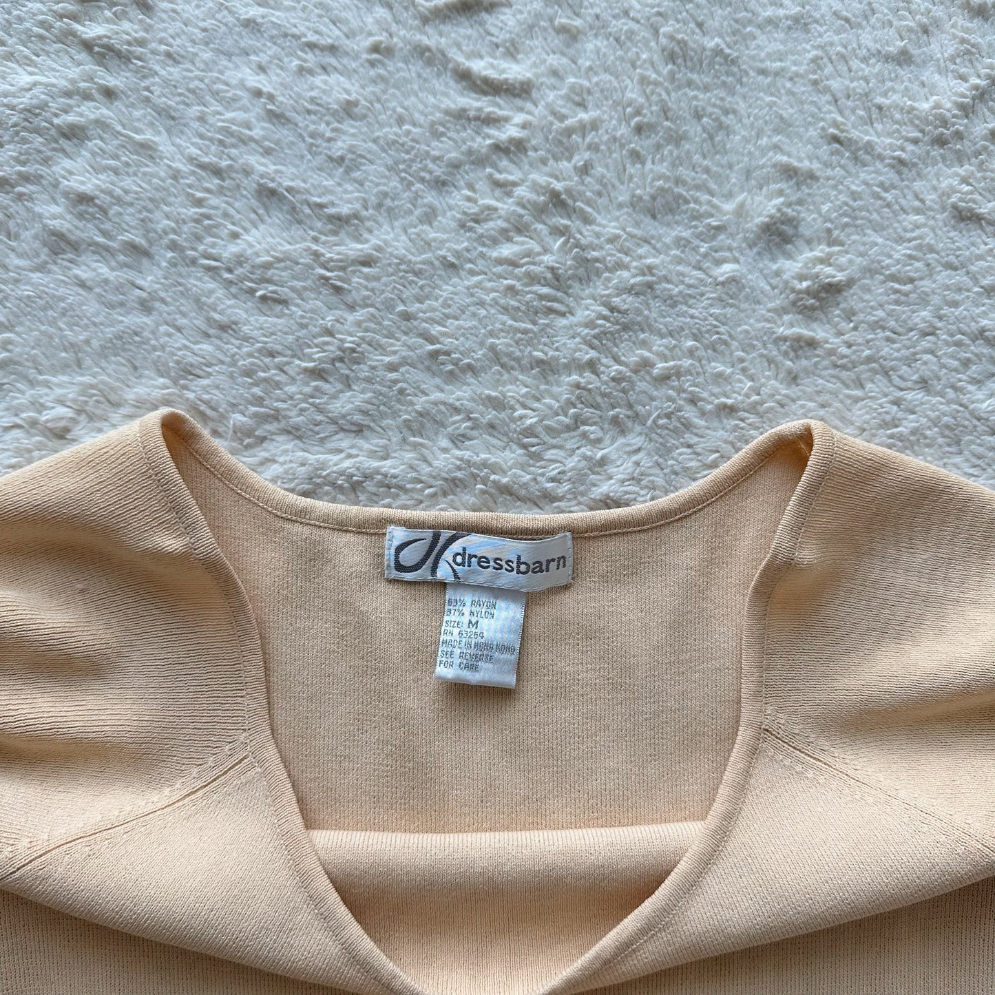 dressbarn muted golden top