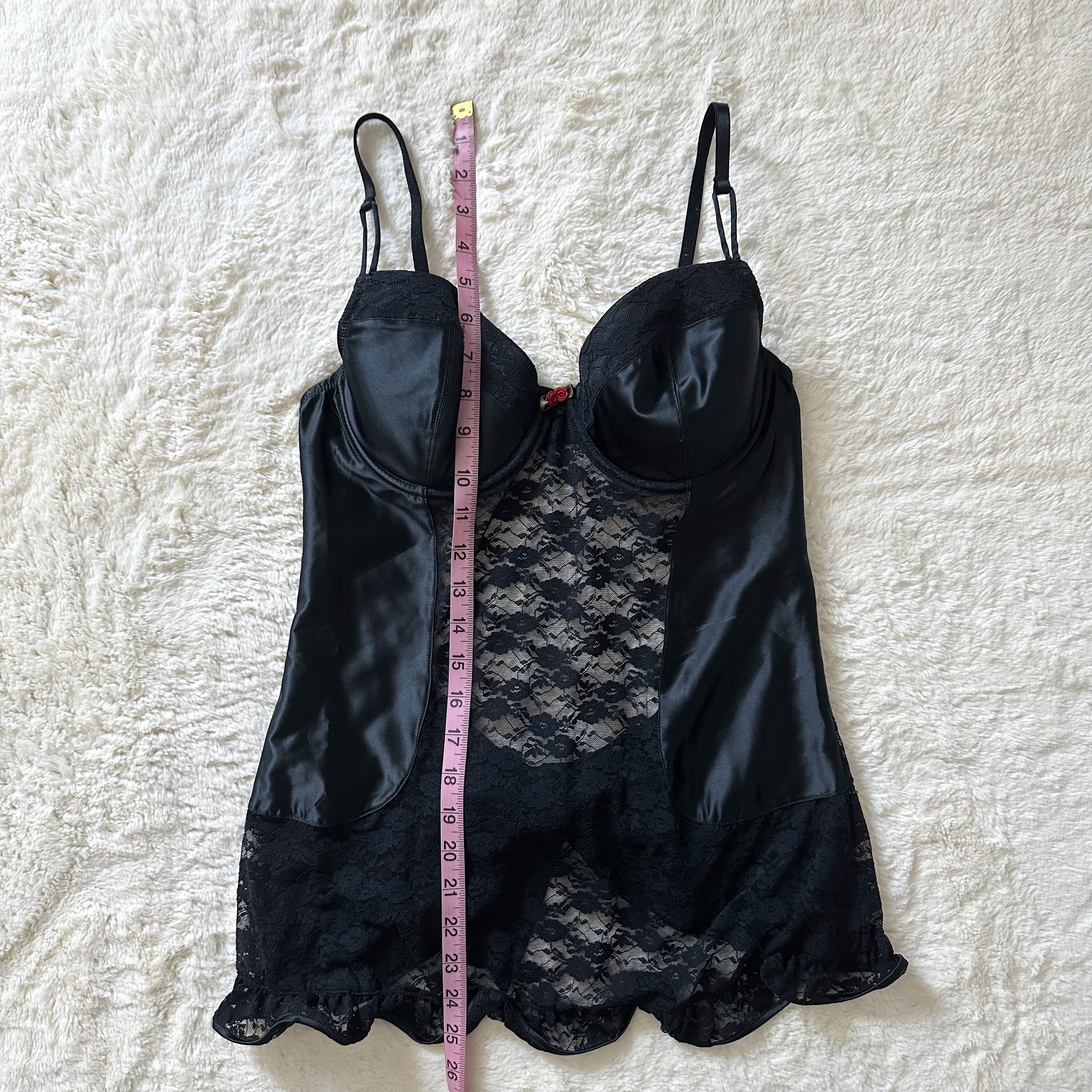 2000's rosette haze slip dress