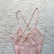 2000's blush whisper teddy bodysuit