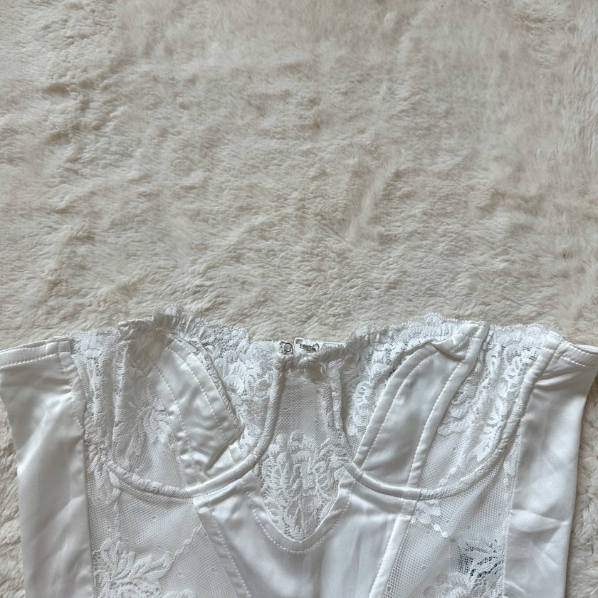 princess polly white corset top