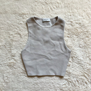 aritzia babaton sculpt knit tank