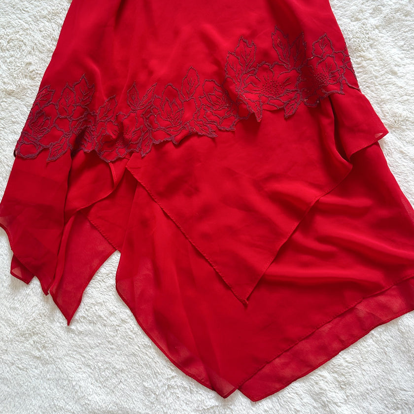 1990's candy apple bloom gown