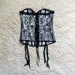 black swan corset + thong set