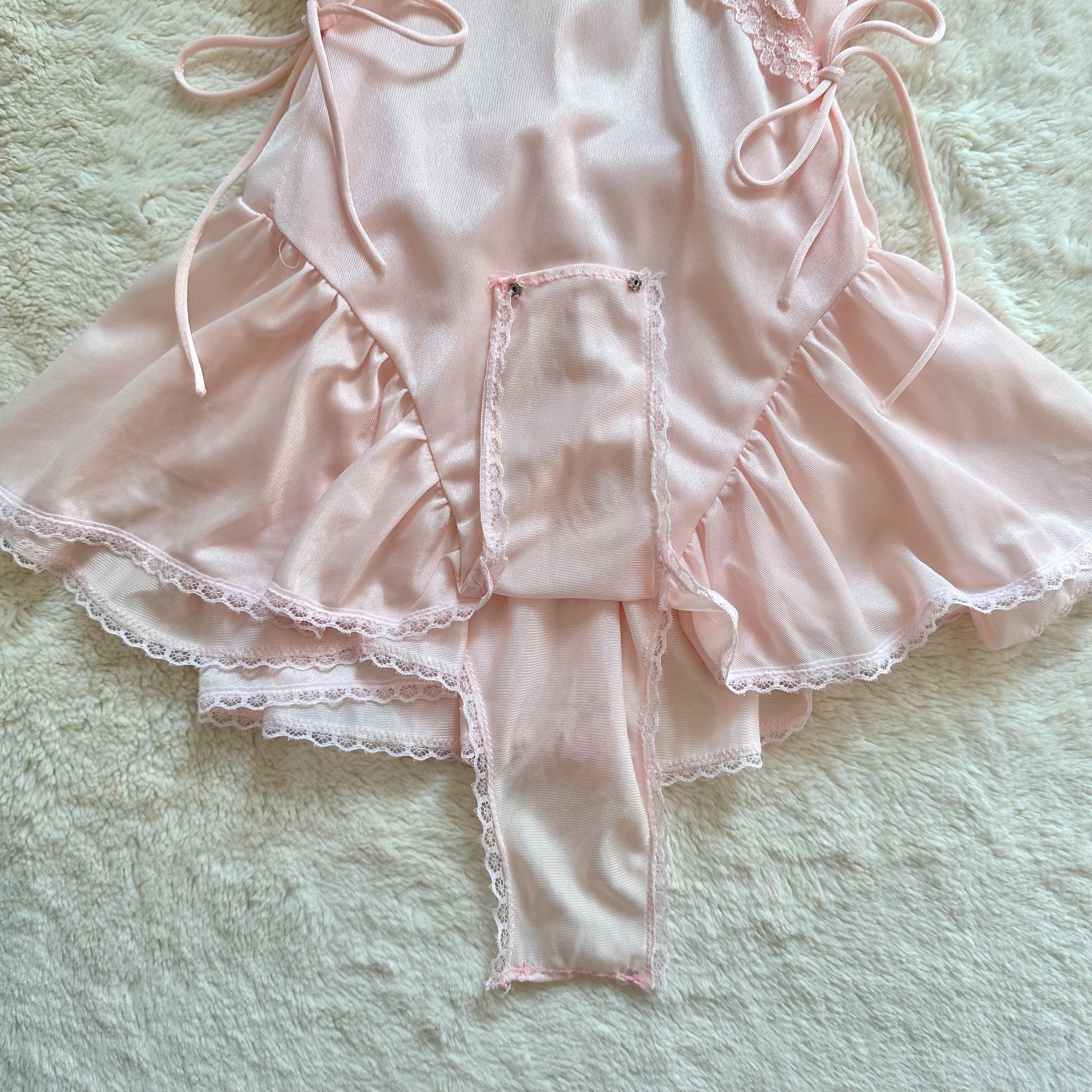 1990's ballet slipper playsuit