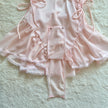 1990's ballet slipper playsuit