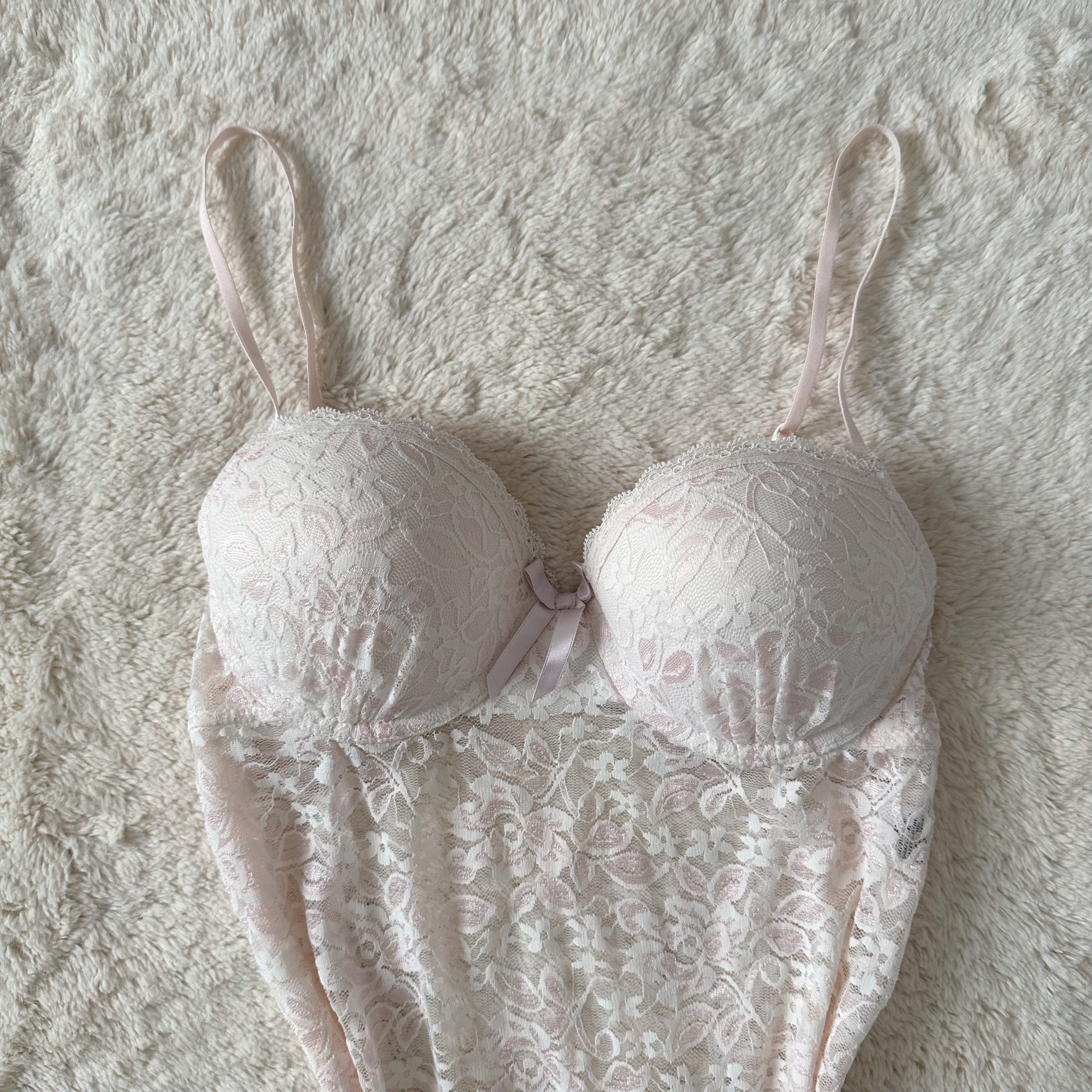 contemporary cream promise slip dress