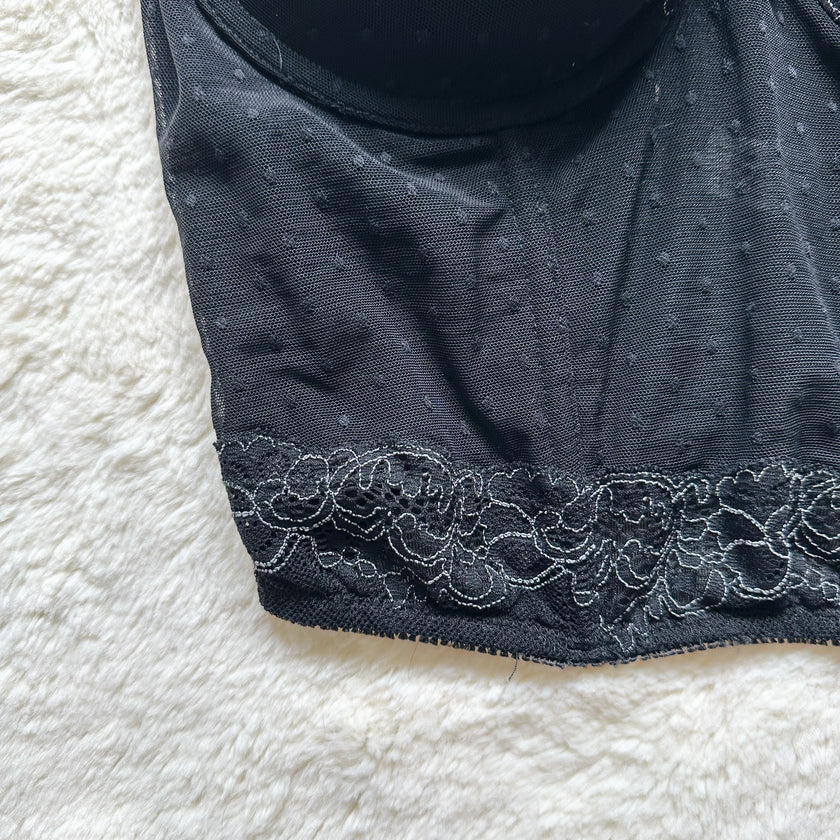 2000's midnight ash corset