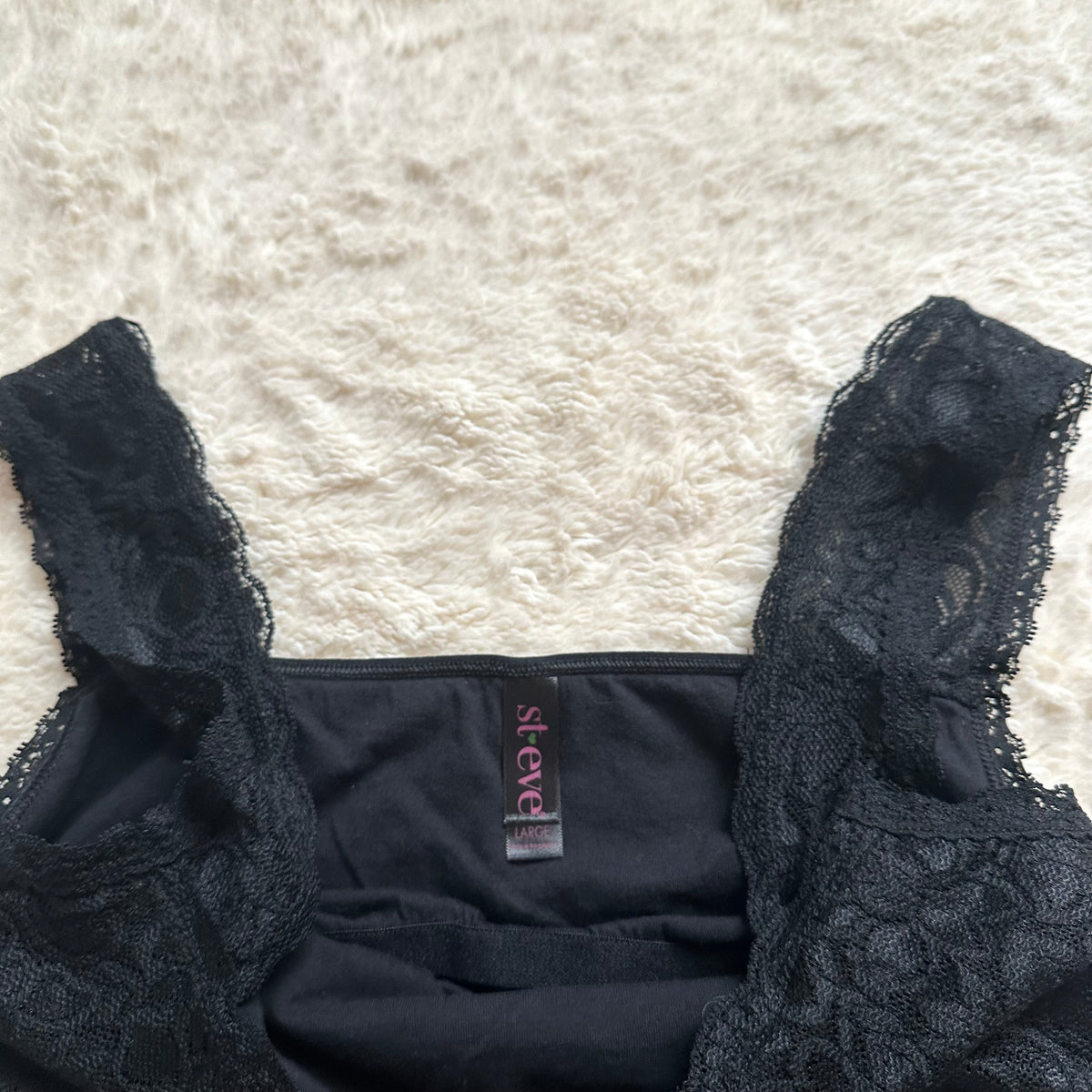2000's ink lace cami