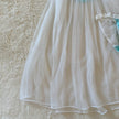 1990's ice princess slip dress set