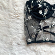 nuez moscada noir flora bustier