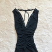 1990's noir allure mini dress