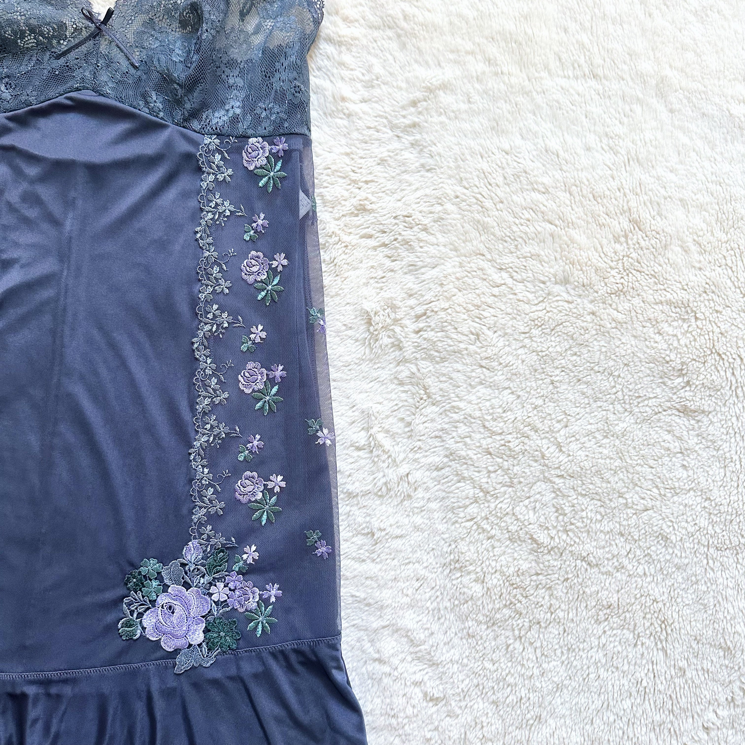 japanese brand siren's shadow slip dress