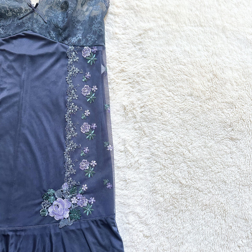 japanese brand siren's shadow slip dress