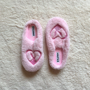 playboy cupid's heart slippers