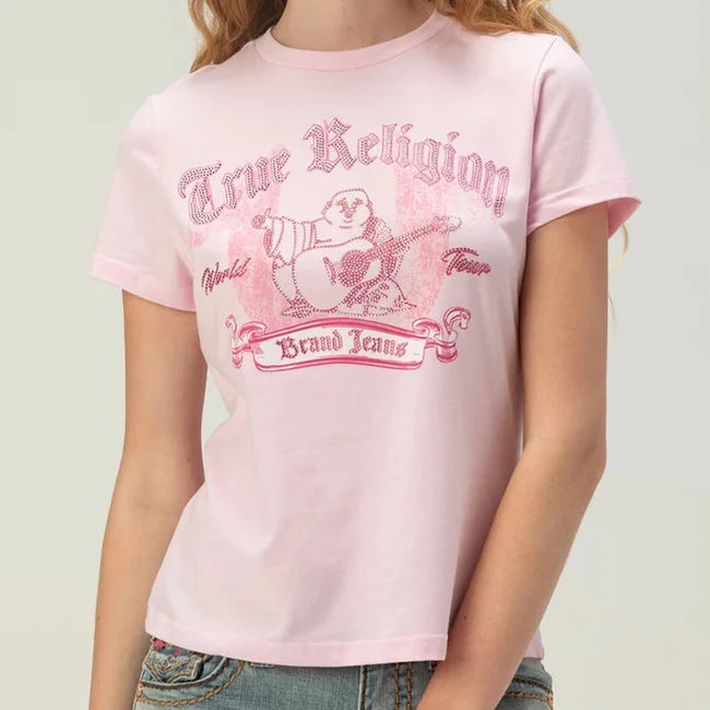 true religion cherry blossom crystal crewneck - rtp: $62