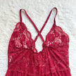burgundy briar slip dress
