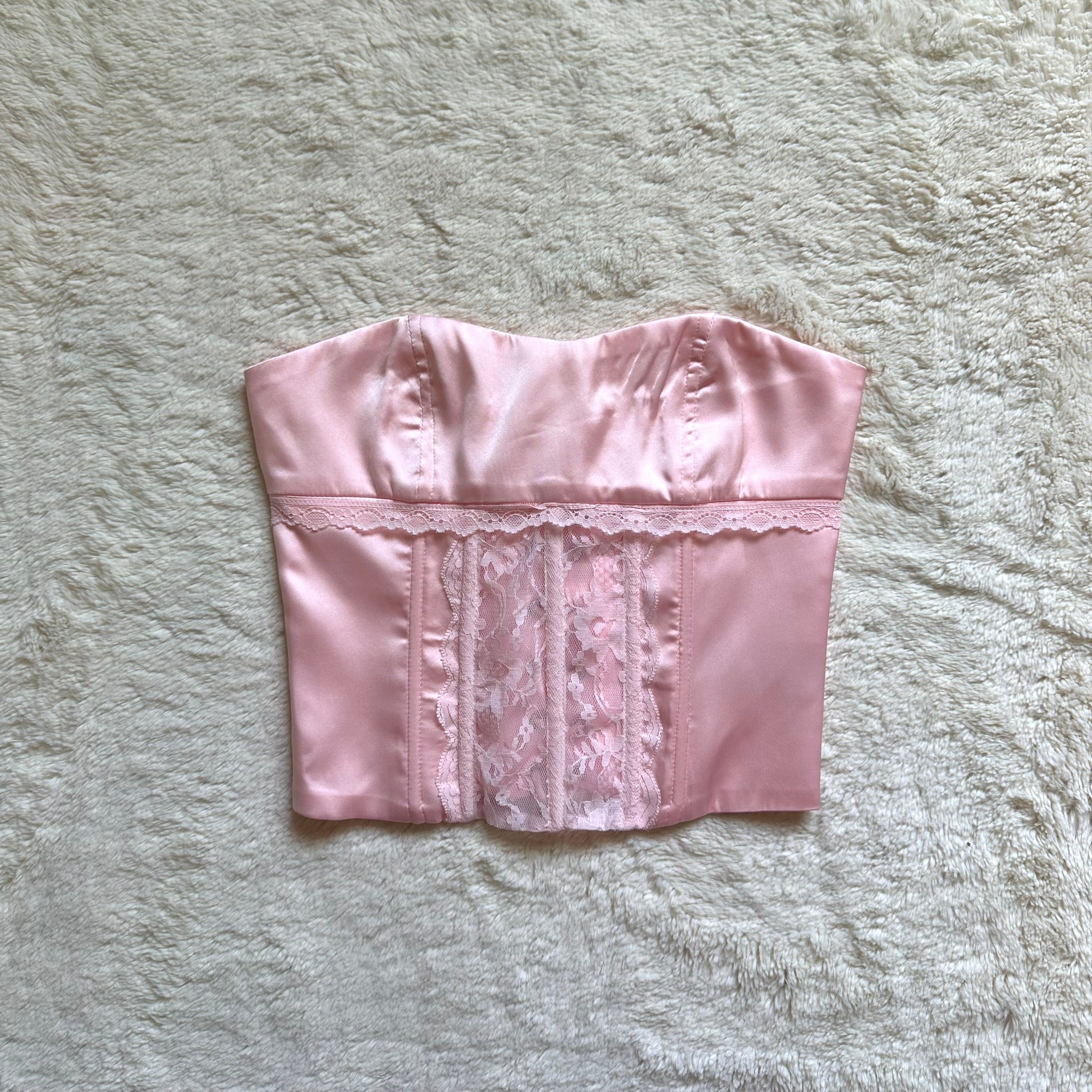 edikted lex satin lace corset - rtp: $62