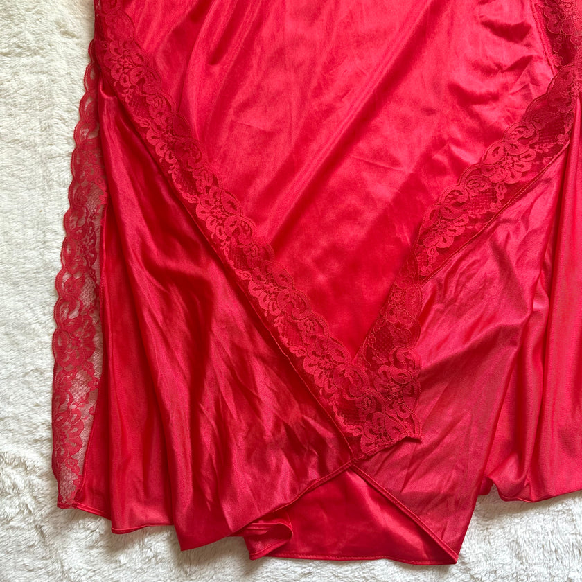 1990's scarlet rendezvous negligee