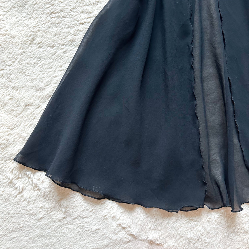 2000's twilight rose slip dress