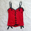 2000's ladybug corset