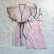 1990's rosette boudoir set