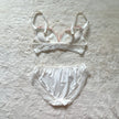 japanese brand tulle dream bra + panty set
