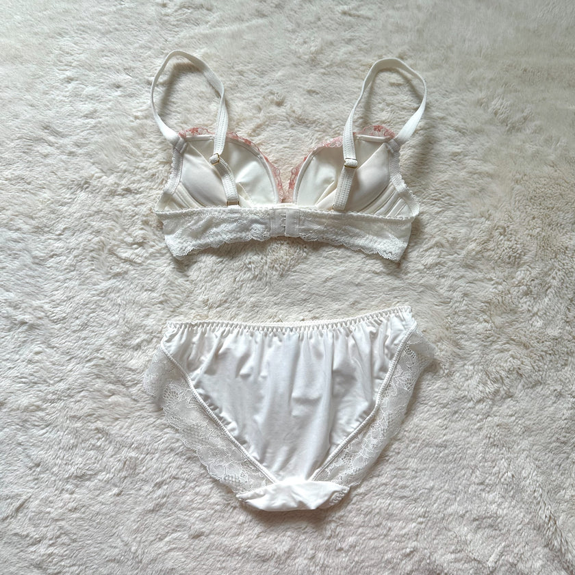 japanese brand tulle dream bra + panty set