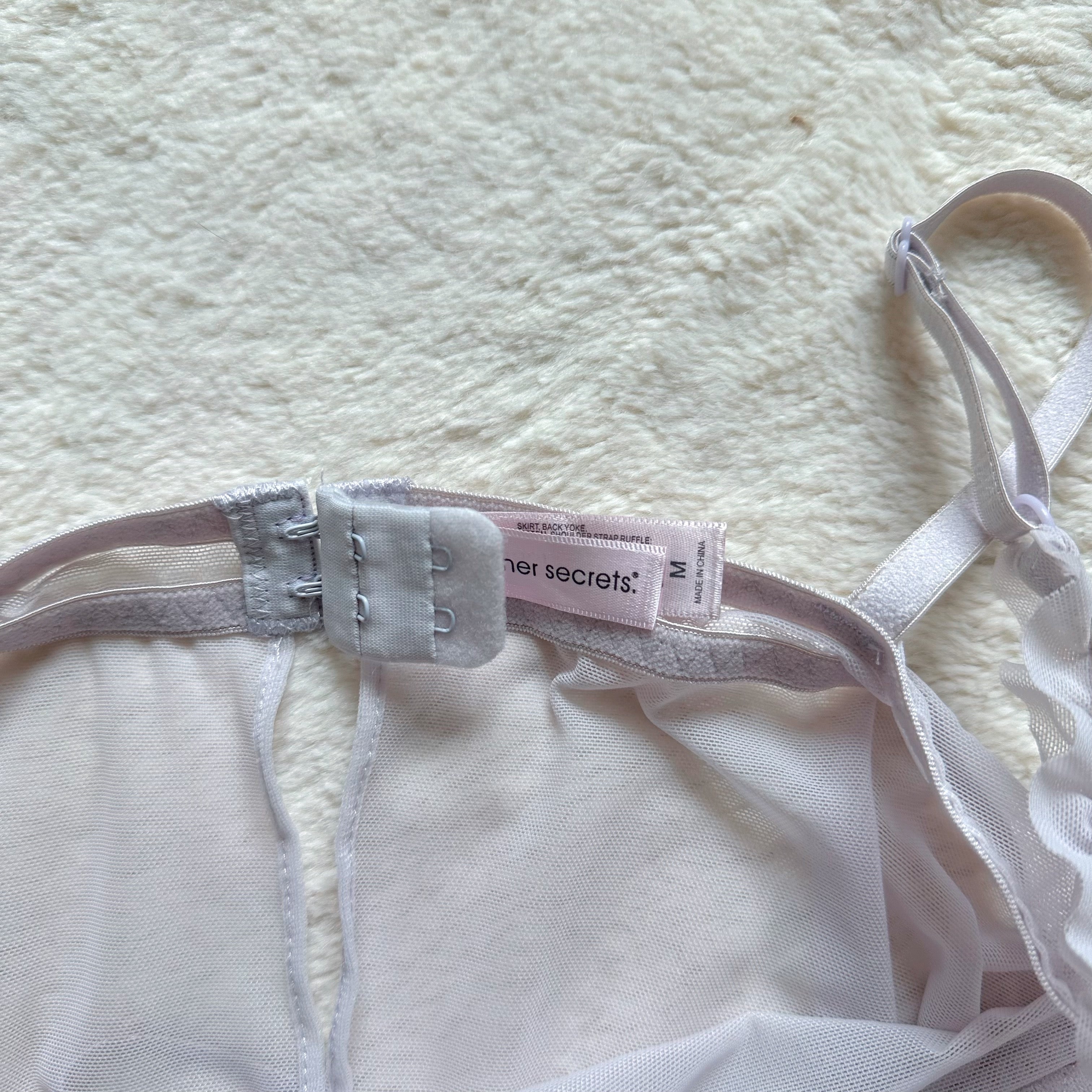 2000's seaglass ruffle slip set