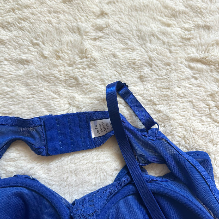 2000's royal ruffle teddy