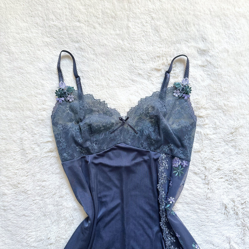 japanese brand siren's shadow slip dress