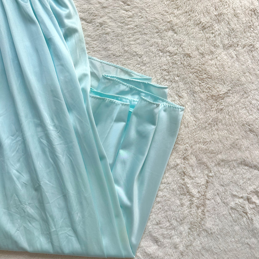 1990's blue blossom negligee