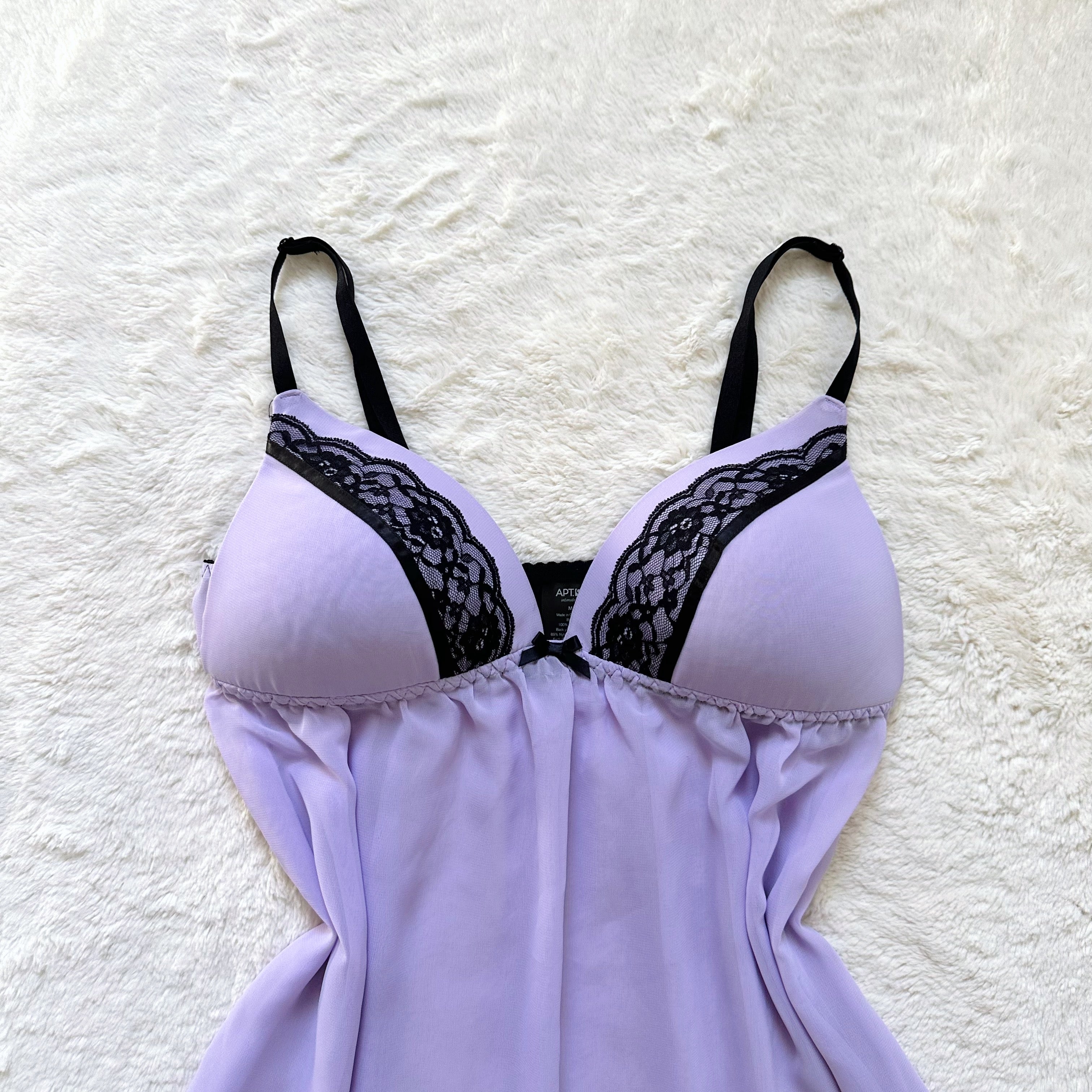 2000's lilac whimsy babydoll