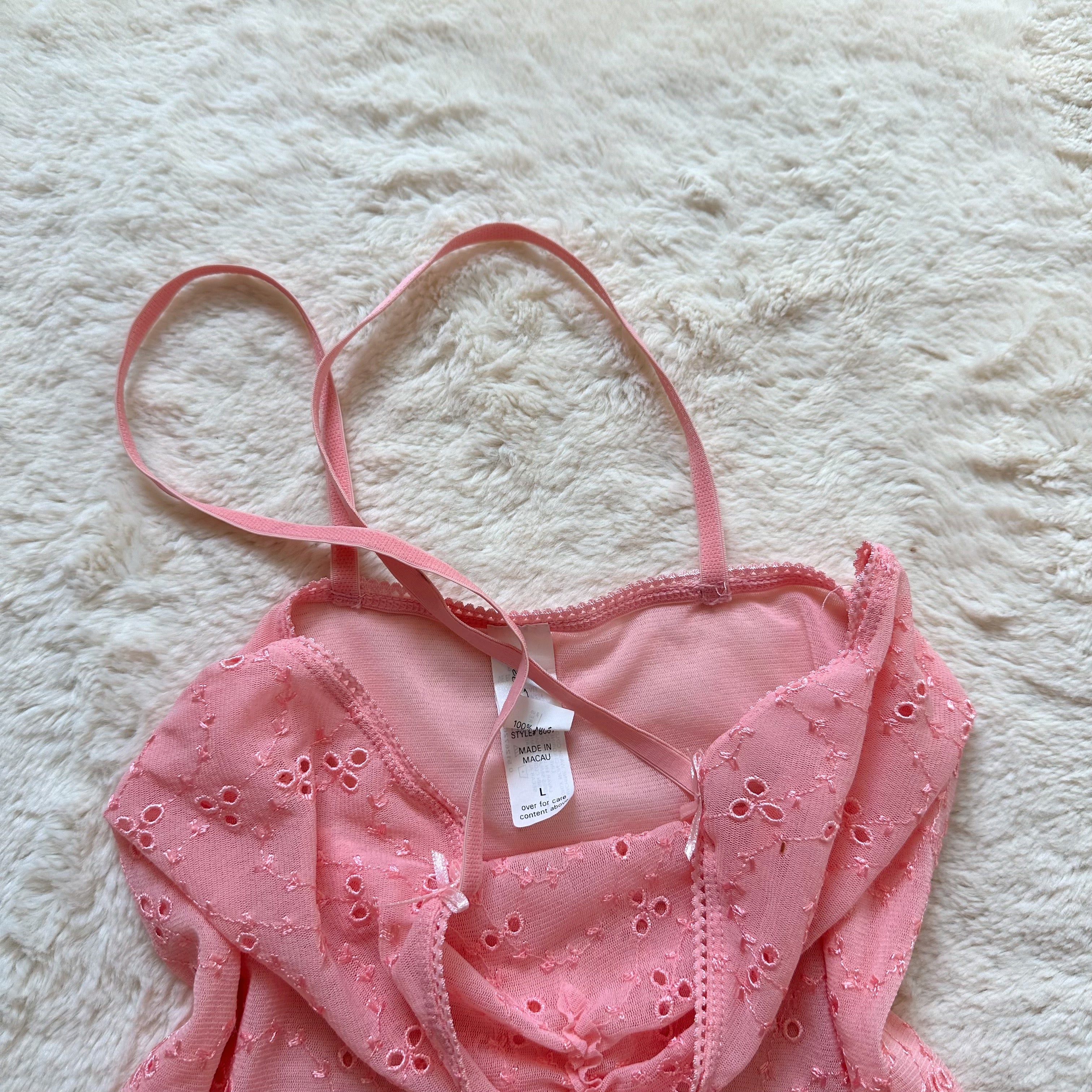 2000's pink sands camisole