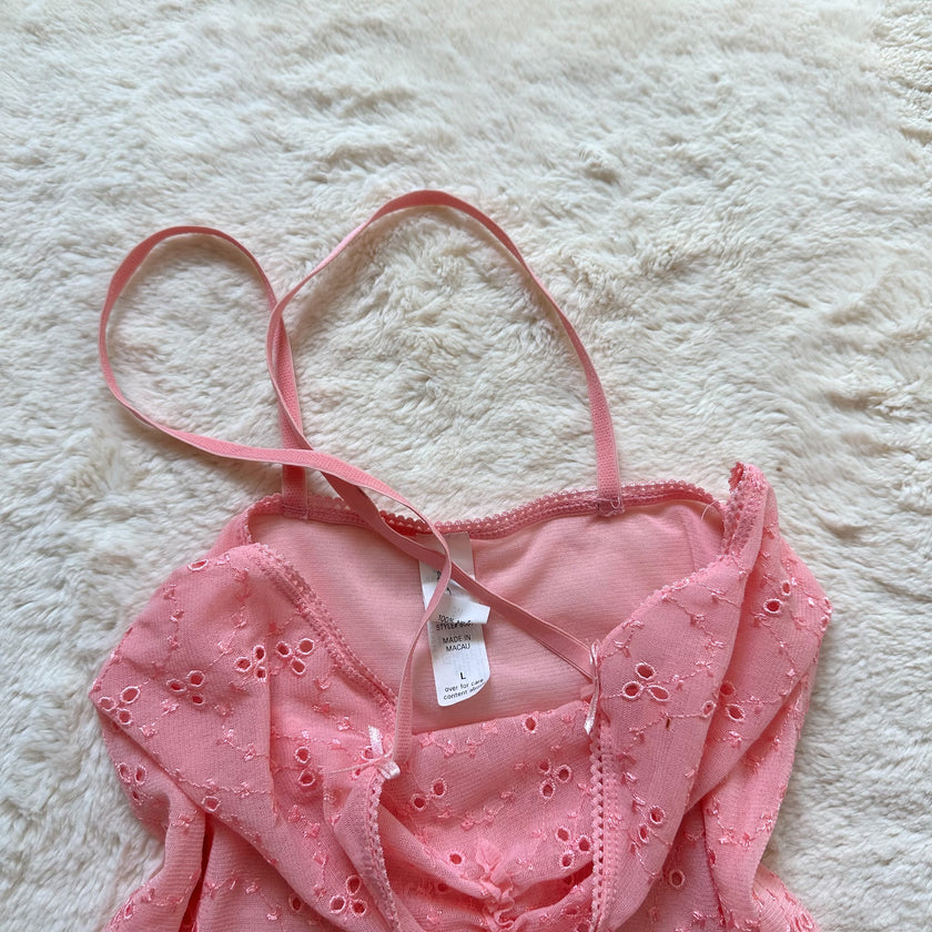 2000's pink sands camisole
