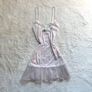 1980's soft tulip slip dress