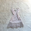 1980's soft tulip slip dress