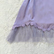 2000's lavender pixie slip dress